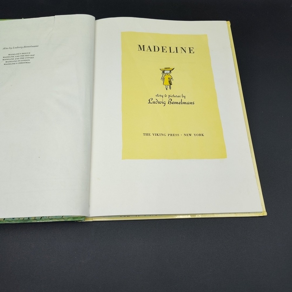 MADELINE‎ by Ludwig Bemelmans (HC 1967) VG - Picture 8 of 16